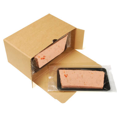 PATE MET FRISSE LENTEGROENTJES 8x150gr PLAKJES
